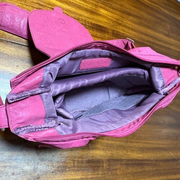 EXCELLENT Kelly Moore B-Hobo Camera Bag Pink Leather Photography Messenger Bag - Picture 7 of 16